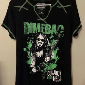 Dimebag Darrell Womens Shirt, XL